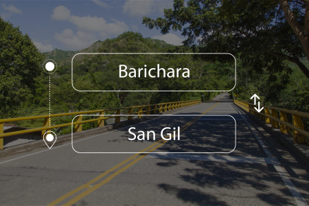 San Gil to or from Barichara Private Transfer