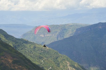 Paragliding in Cañon del Chicamocha